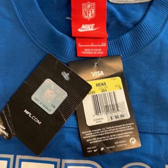 Nike Detroit Lions shirt small. - Picture 2 of 6